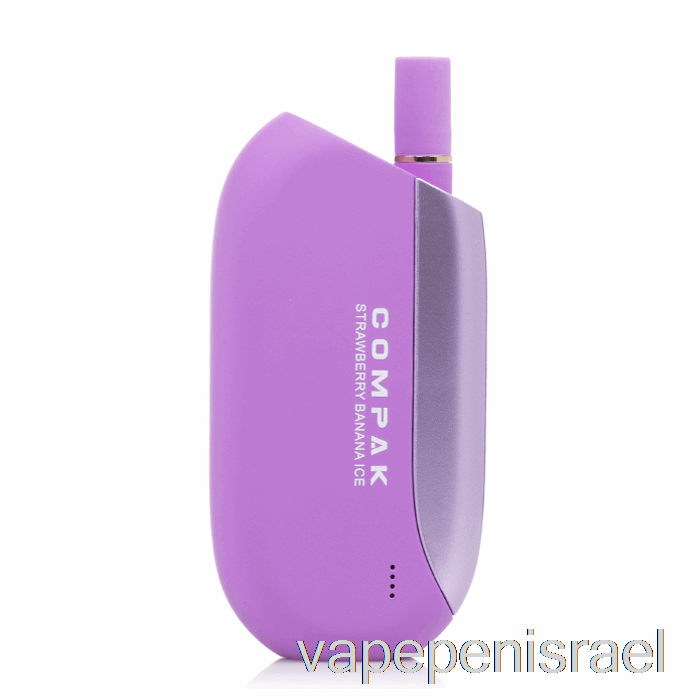 חד פעמי Vape Israel Snowwolf Compak 7500 קרח בננה תות חד פעמי